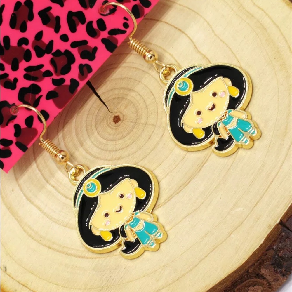 Betsey Johnson Aladdin Jasmine Earrings